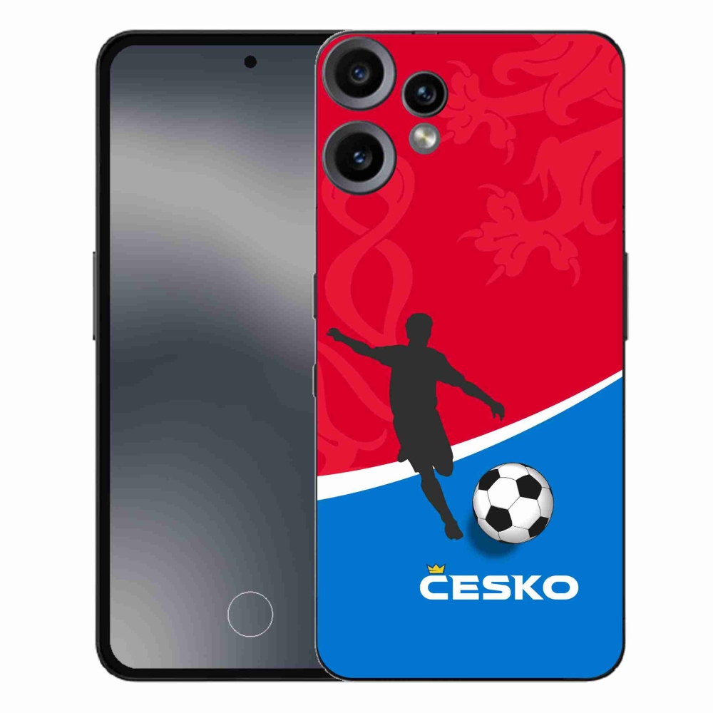 Gélový kryt mmCase na Nothing CMF Phone 2 Pro - futbal Česko
