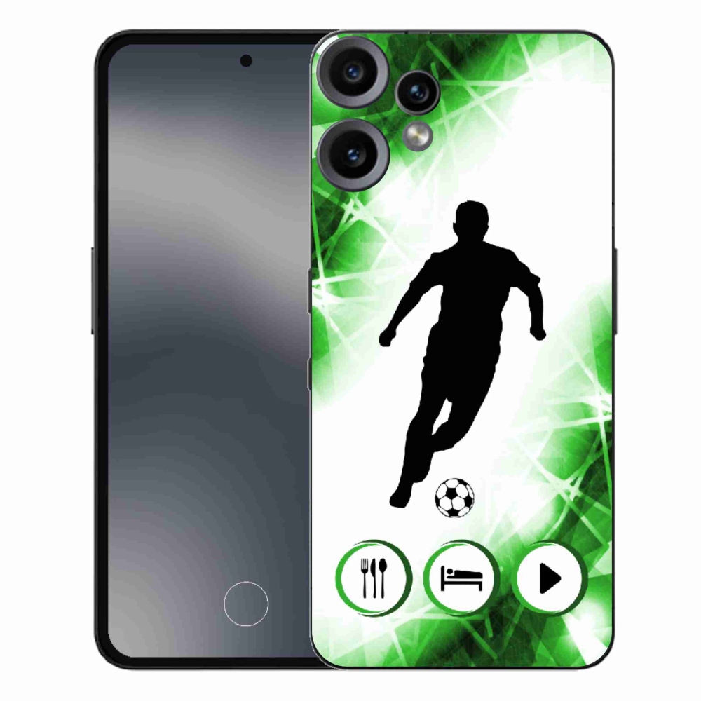 Gélový kryt mmCase na Nothing CMF Phone 2 Pro - futbalista