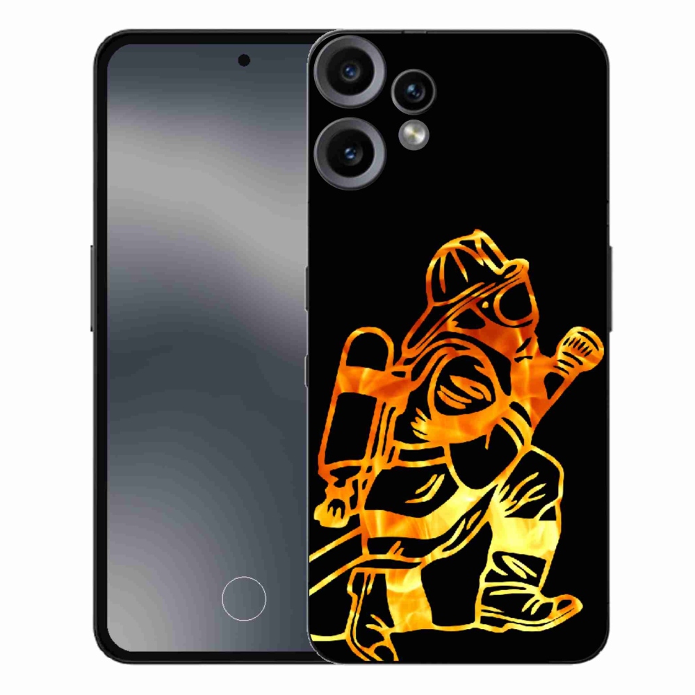 Gélový kryt mmCase na Nothing CMF Phone 2 Pro - hasič 1