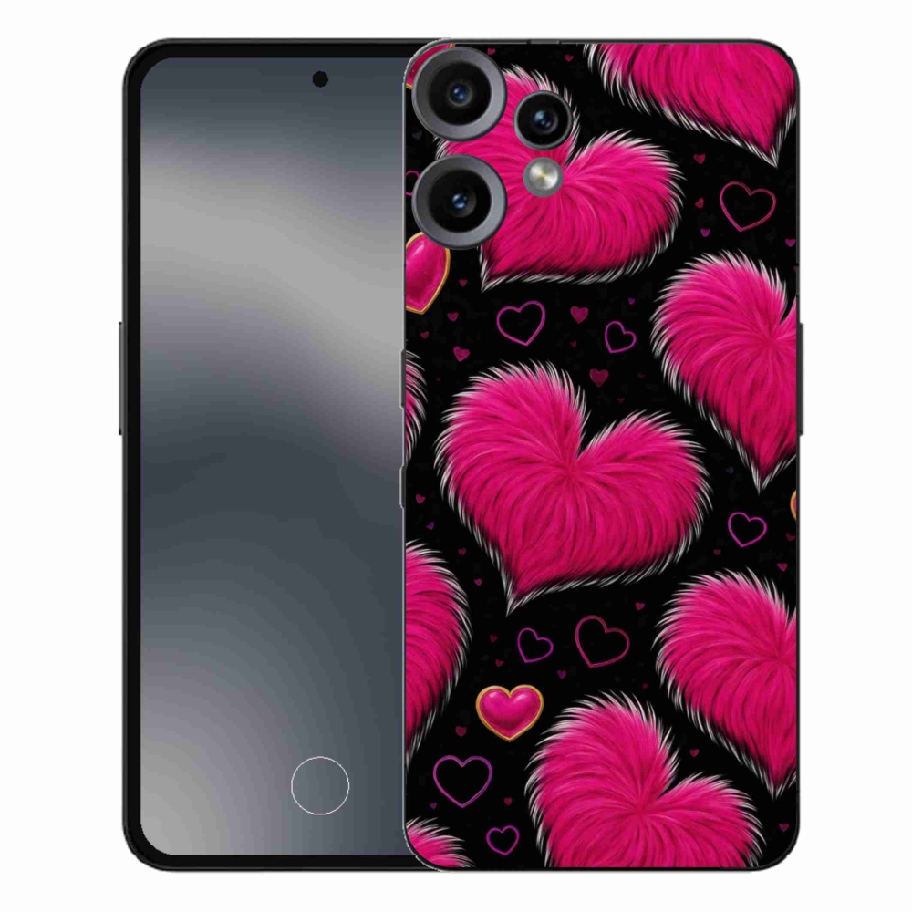 Gélový kryt mmCase na Nothing CMF Phone 2 Pro - hebké srdce