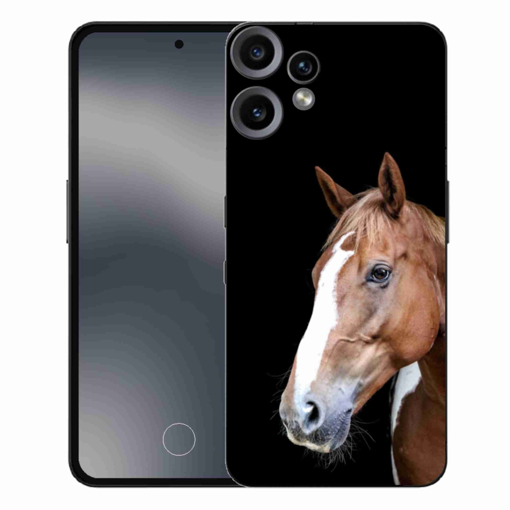 Gélový kryt mmCase na Nothing CMF Phone 2 Pro - hnedý kôň 3