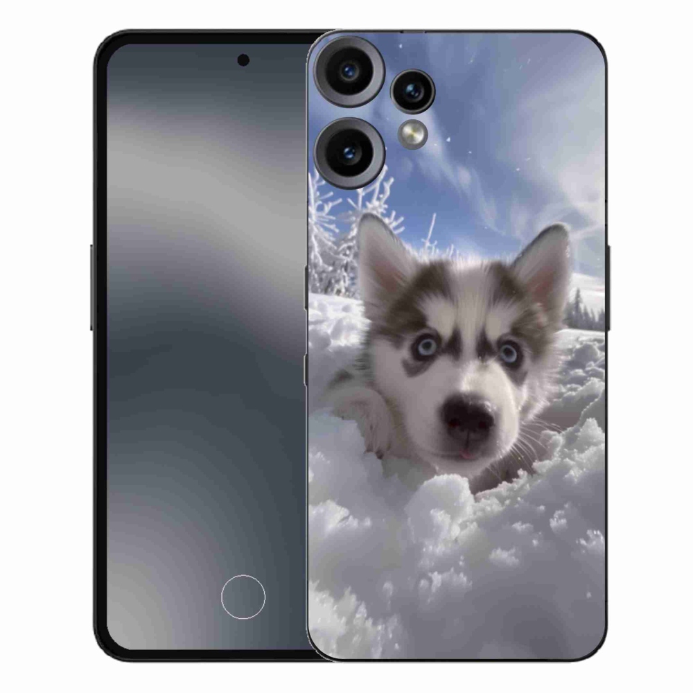 Gélový kryt mmCase na Nothing CMF Phone 2 Pro - husky v snehu