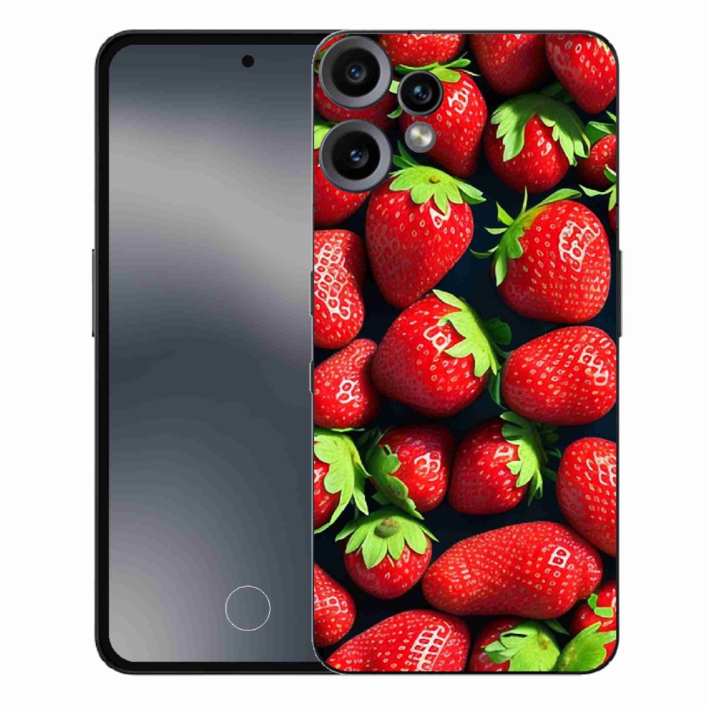 Gélový kryt mmCase na Nothing CMF Phone 2 Pro - jahody