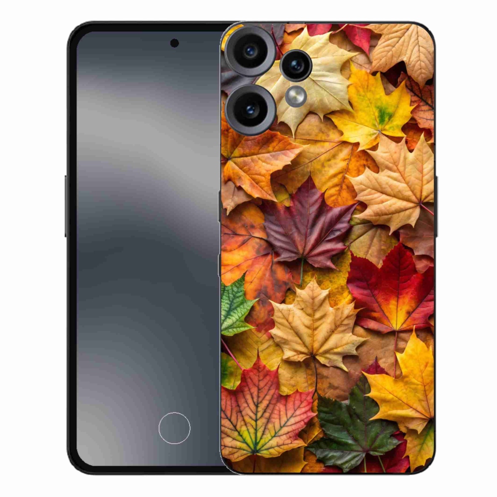 Gélový kryt mmCase na Nothing CMF Phone 2 Pro - javorové listy 2