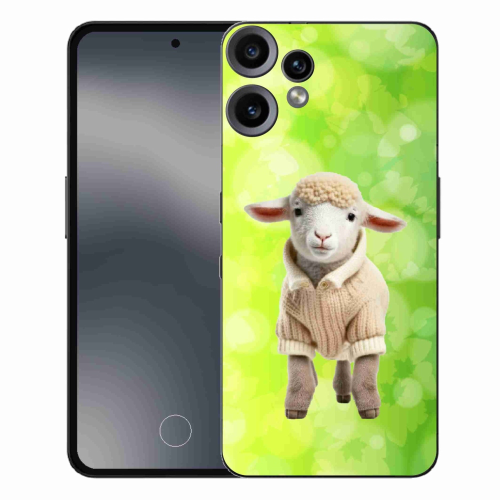 Gélový kryt mmCase na Nothing CMF Phone 2 Pro - jahňa vo svetri