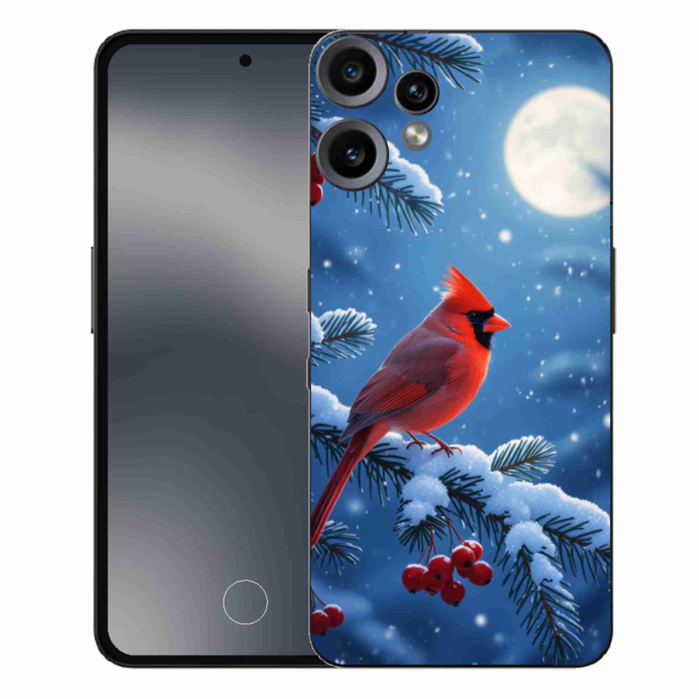 Gélový kryt mmCase na Nothing CMF Phone 2 Pro - kardinál červený