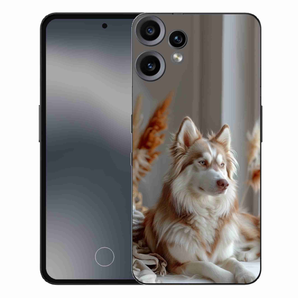 Gélový kryt mmCase na Nothing CMF Phone 2 Pro - pokojný sibírsky husky