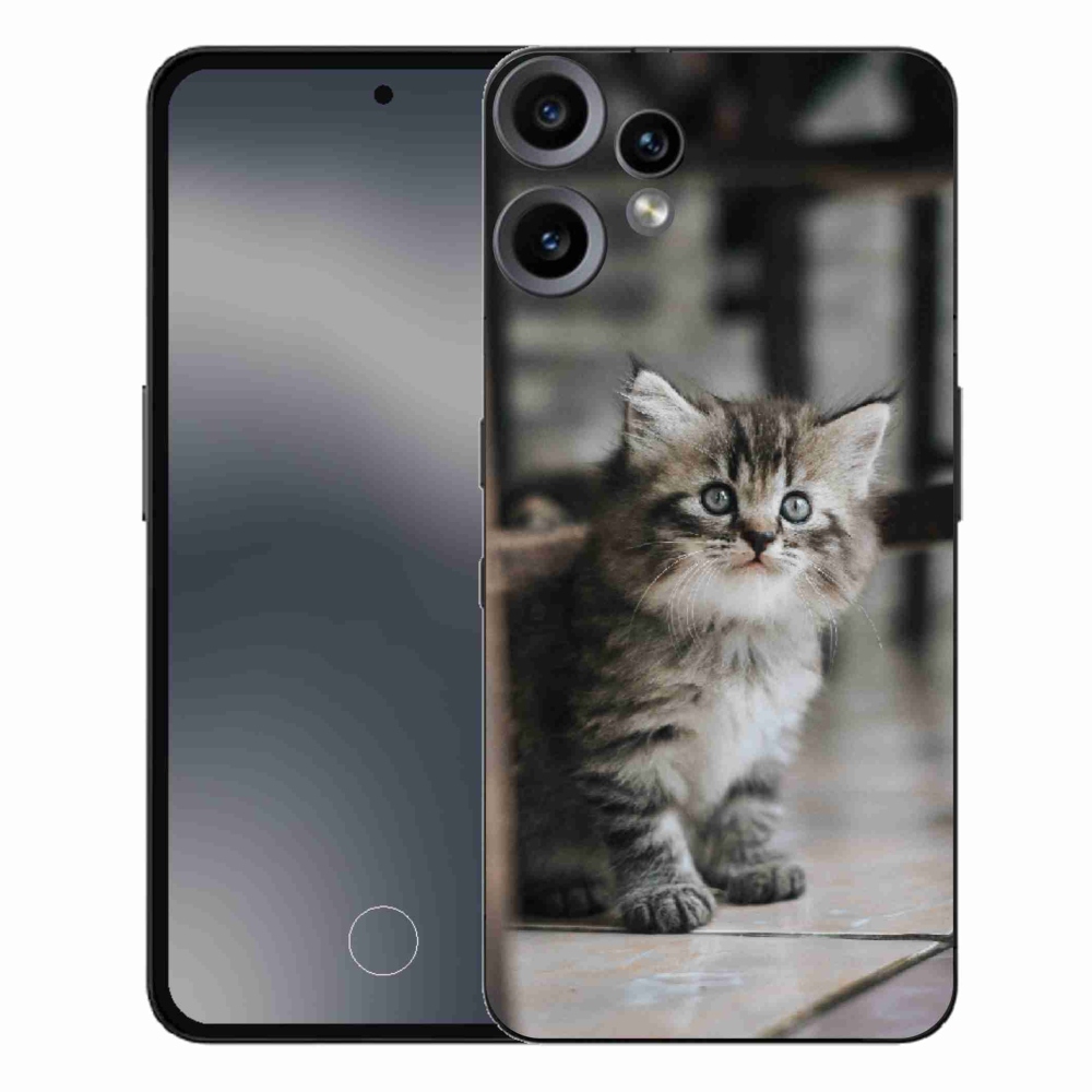 Gélový kryt mmCase na Nothing CMF Phone 2 Pro - mačiatko