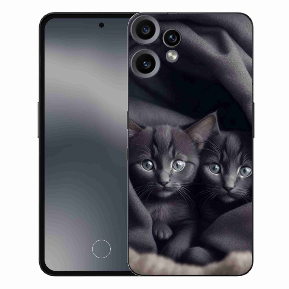 Gélový kryt mmCase na Nothing CMF Phone 2 Pro - mačacie duo