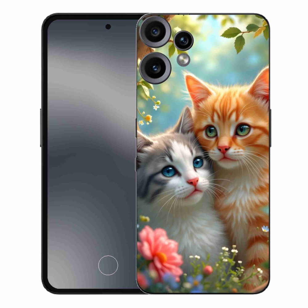 Gélový kryt mmCase na Nothing CMF Phone 2 Pro - mačacia láska 2