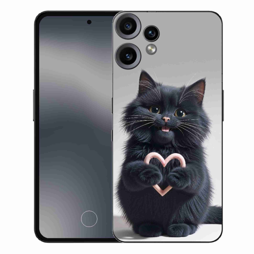 Gélový kryt mmCase na Nothing CMF Phone 2 Pro - mačacia láska 3