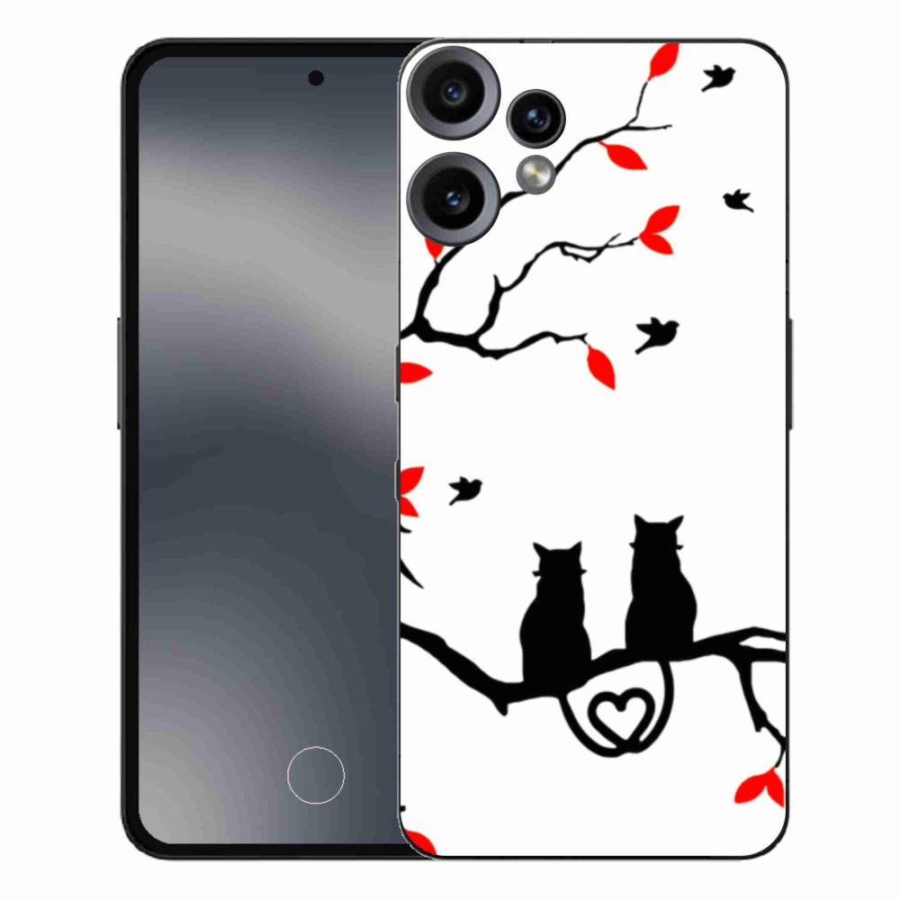 Gélový kryt mmCase na Nothing CMF Phone 2 Pro - mačacia láska