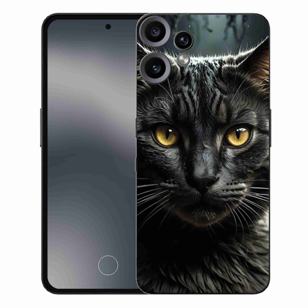Gélový kryt mmCase na Nothing CMF Phone 2 Pro - mačacie pohľad 3