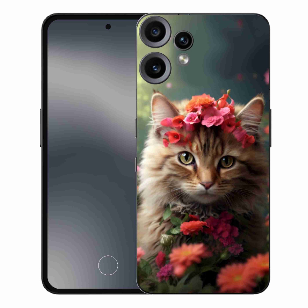 Gélový kryt mmCase na Nothing CMF Phone 2 Pro - mačacie princezná