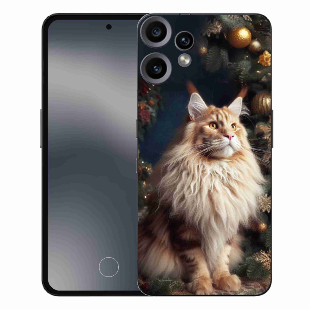 Gélový kryt mmCase na Nothing CMF Phone 2 Pro - mačka pri stromčeku