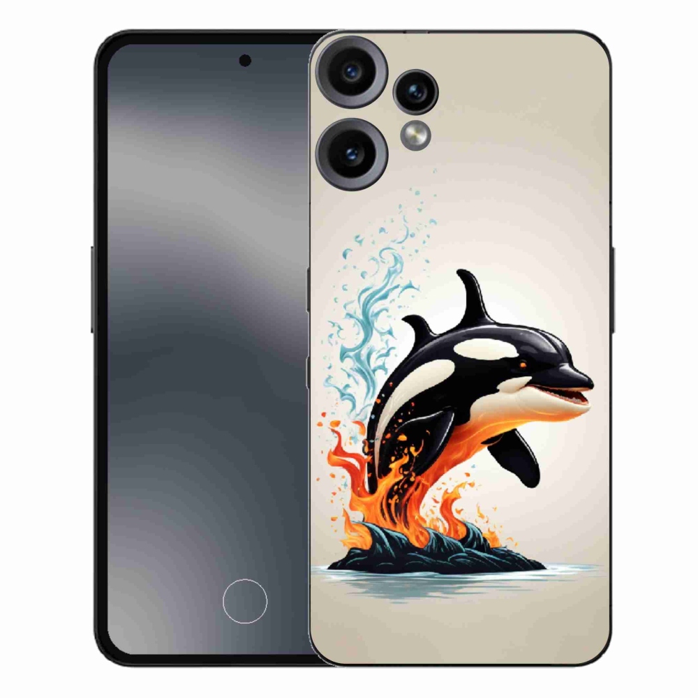 Gélový kryt mmCase na Nothing CMF Phone 2 Pro - kosatka