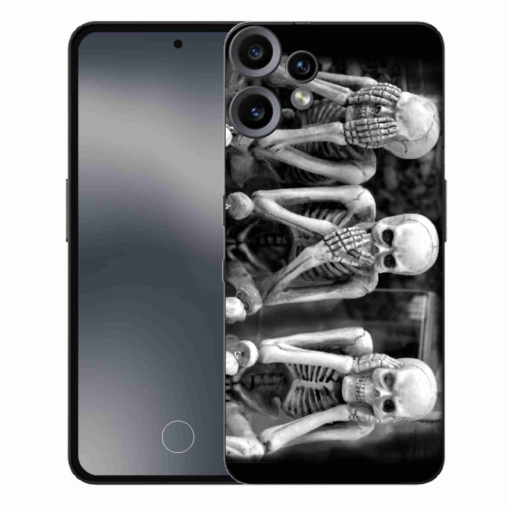 Gélový kryt mmCase na Nothing CMF Phone 2 Pro - kostlivci
