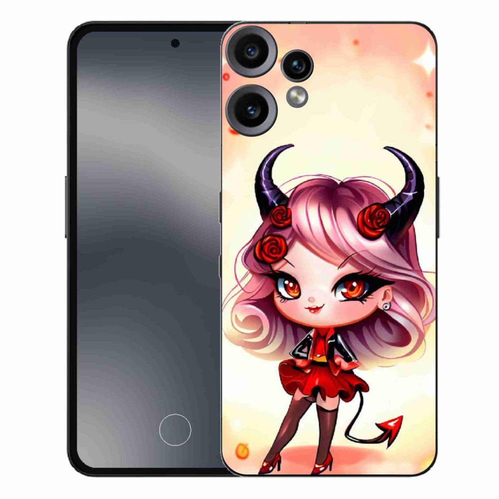 Gélový kryt mmCase na Nothing CMF Phone 2 Pro - kreslená čertica