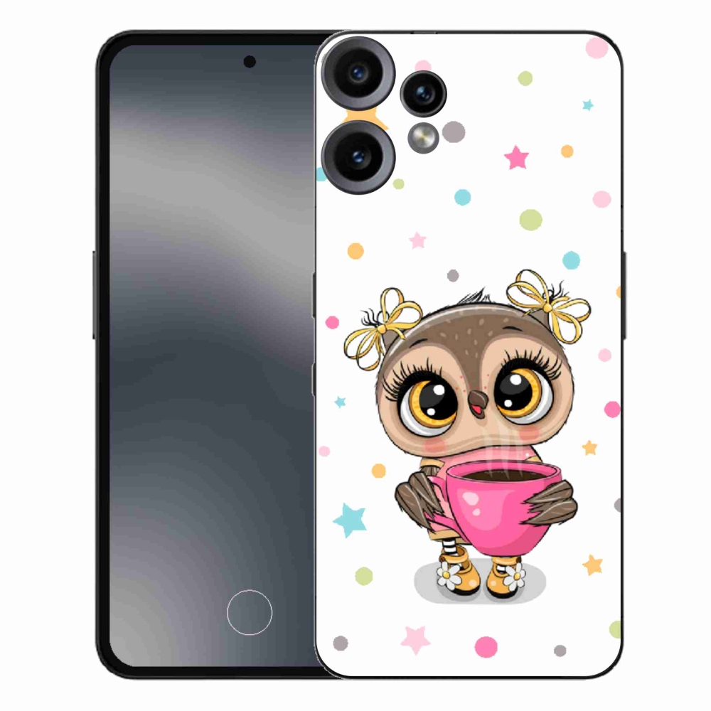 Gélový kryt mmCase na Nothing CMF Phone 2 Pro - kreslená sovička