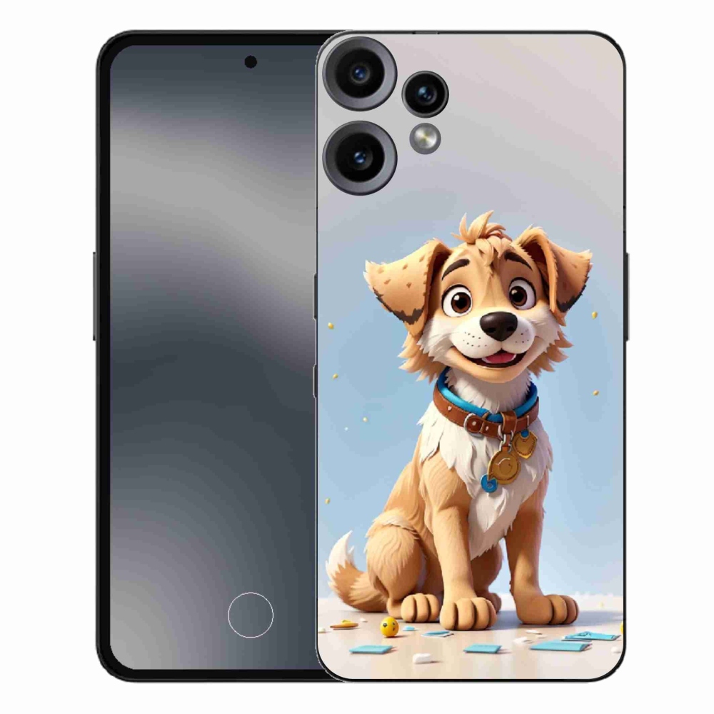 Gélový kryt mmCase na Nothing CMF Phone 2 Pro - kreslené šteňa