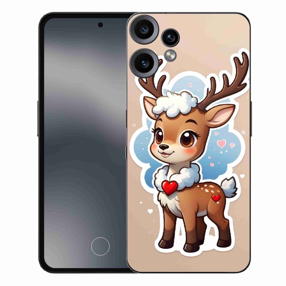Gélový kryt mmCase na Nothing CMF Phone 2 Pro - kreslený sob