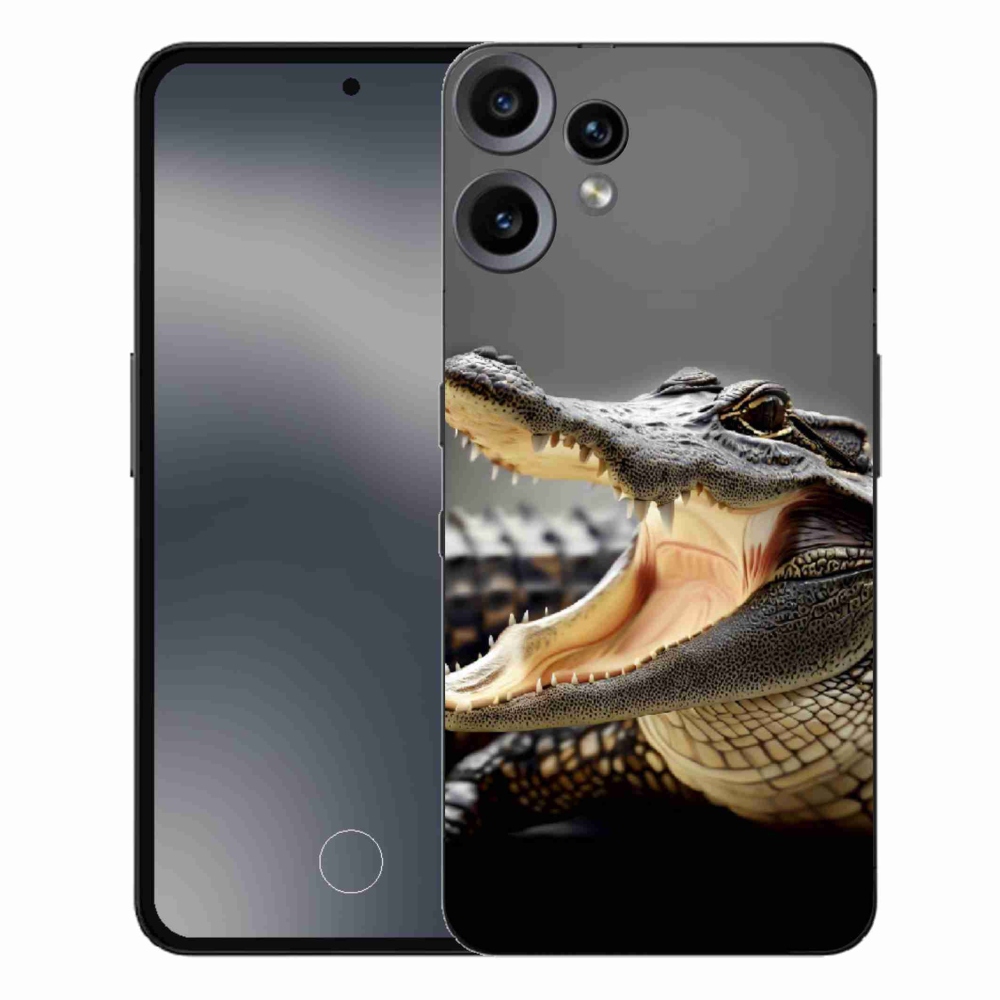 Gélový kryt mmCase na Nothing CMF Phone 2 Pro - krokodíl