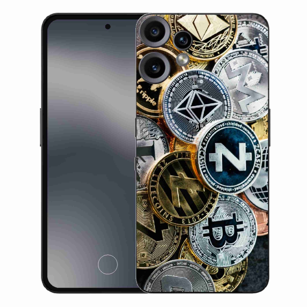 Gélový kryt mmCase na Nothing CMF Phone 2 Pro - kryptomeny