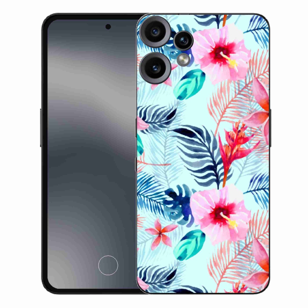 Gélový kryt mmCase na Nothing CMF Phone 2 Pro - kvety