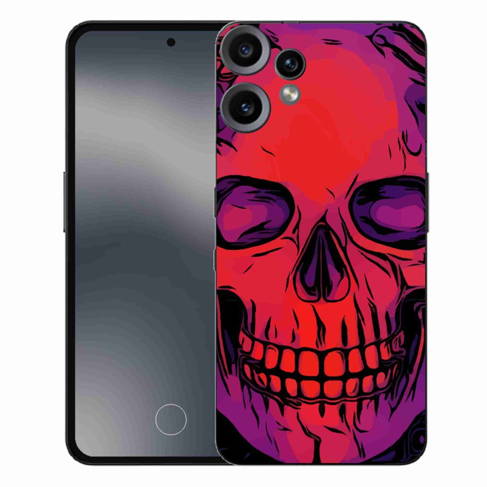 Gélový kryt mmCase na Nothing CMF Phone 2 Pro - lebka