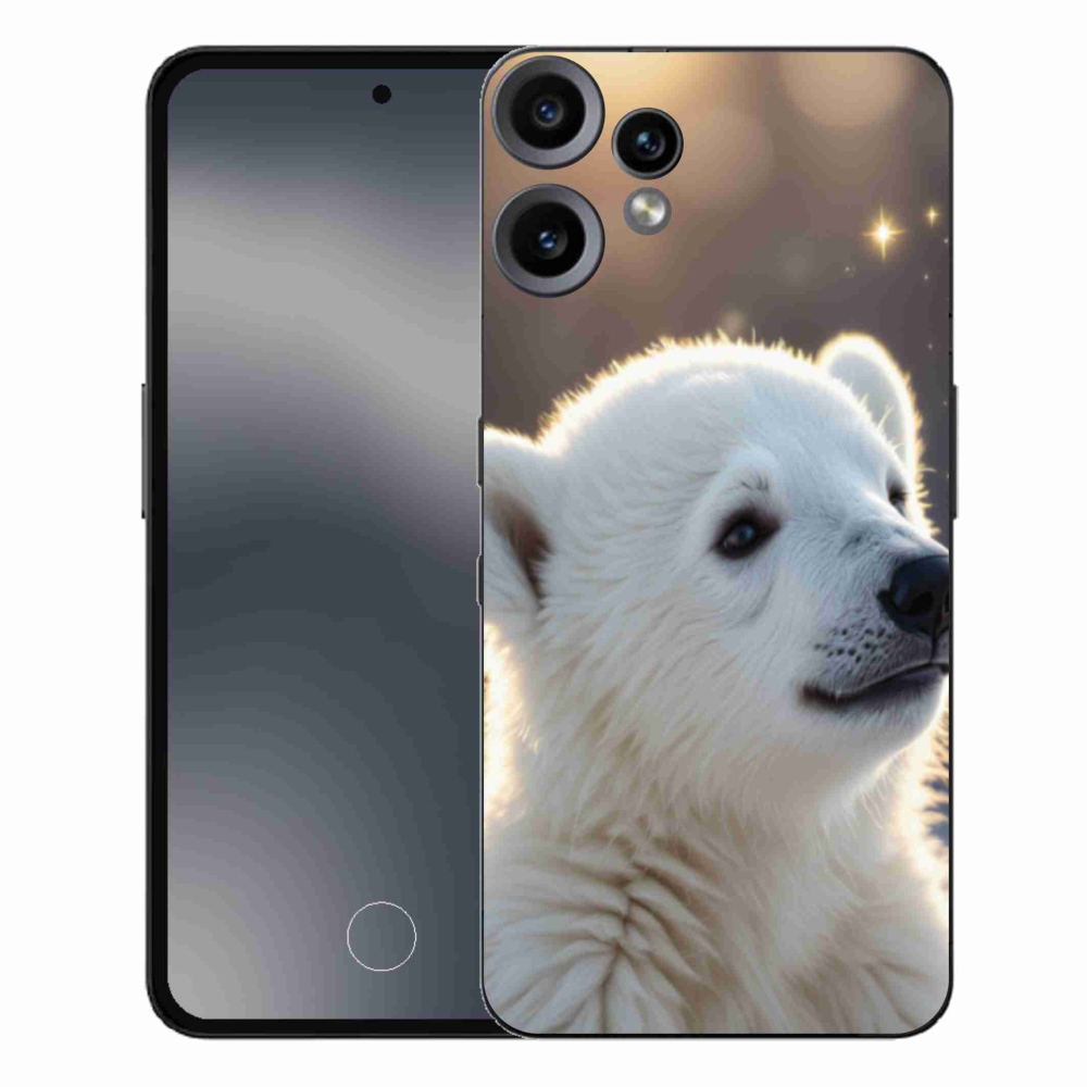 Gélový kryt mmCase na Nothing CMF Phone 2 Pro - ľadový medveď
