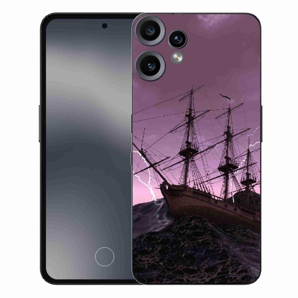 Gélový kryt mmCase na Nothing CMF Phone 2 Pre - loď v búrke