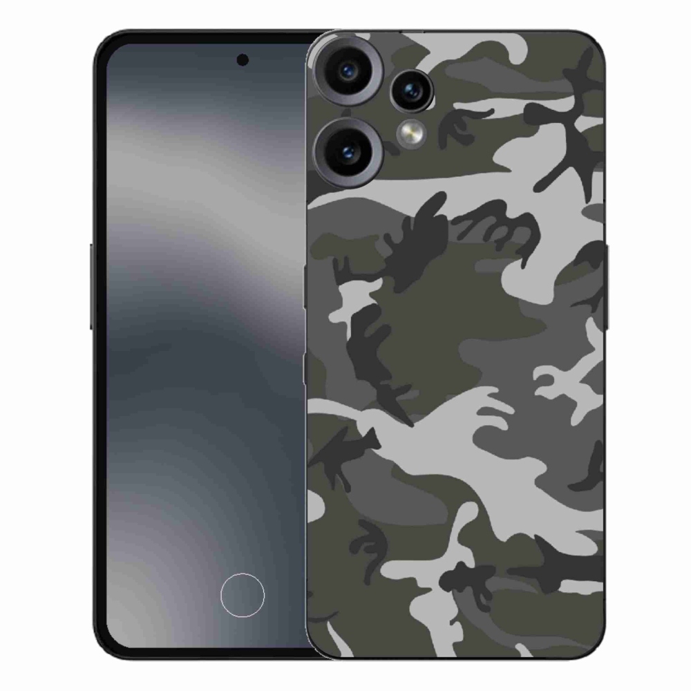 Gélový kryt mmCase na Nothing CMF Phone 2 Pro - maskáčový vzor