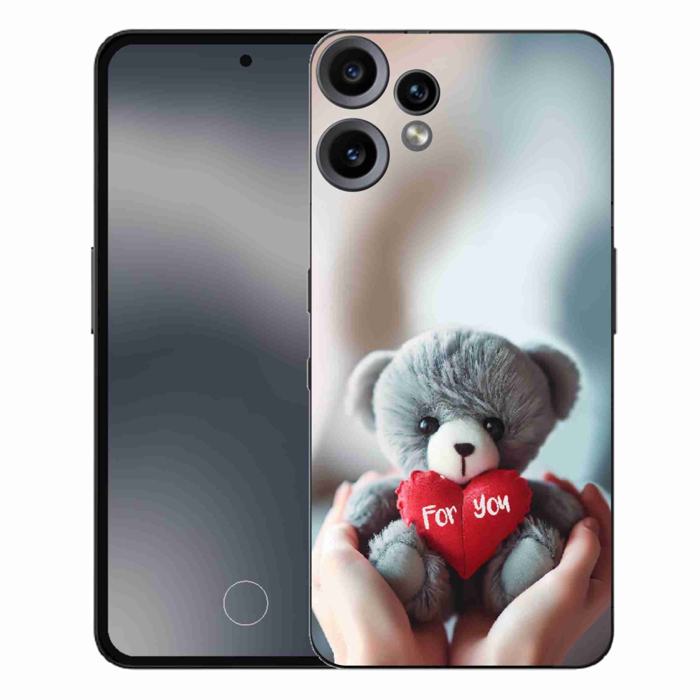 Gélový kryt mmCase na Nothing CMF Phone 2 Pro - medvedík pre zamilovaných