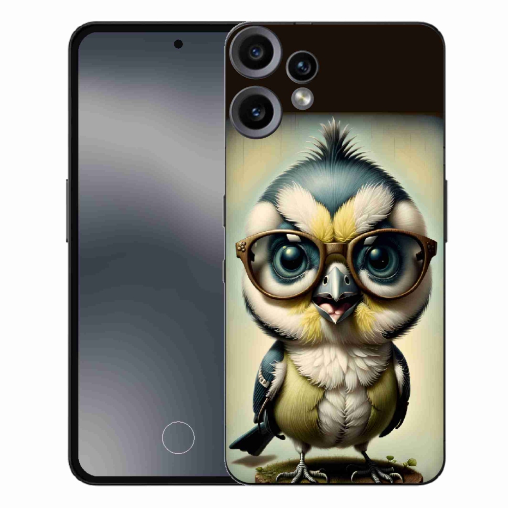 Gélový kryt mmCase na Nothing CMF Phone 2 Pro - mláďa s okuliarmi