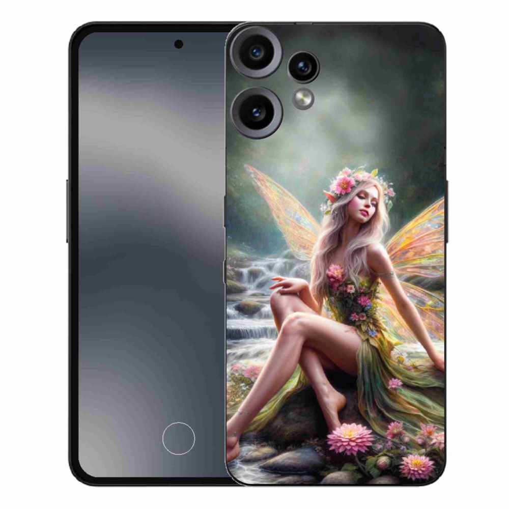 Gélový kryt mmCase na Nothing CMF Phone 2 Pro - motýlia žena 1