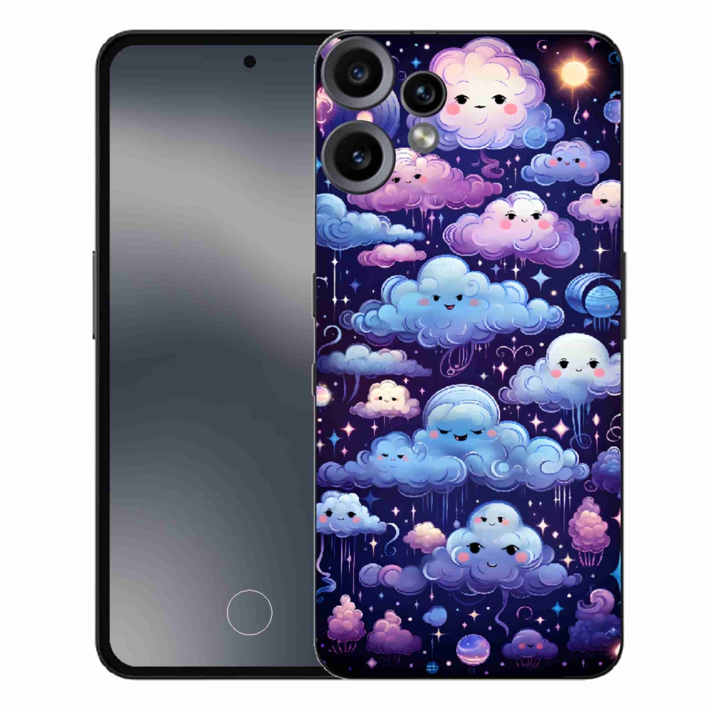 Gélový kryt mmCase na Nothing CMF Phone 2 Pro - mráčiky