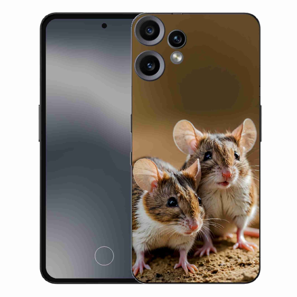 Gélový kryt mmCase na Nothing CMF Phone 2 Pro - myší duo