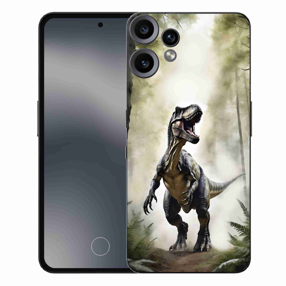 Gélový kryt mmCase na Nothing CMF Phone 2 Pro - naštvaný T-Rex