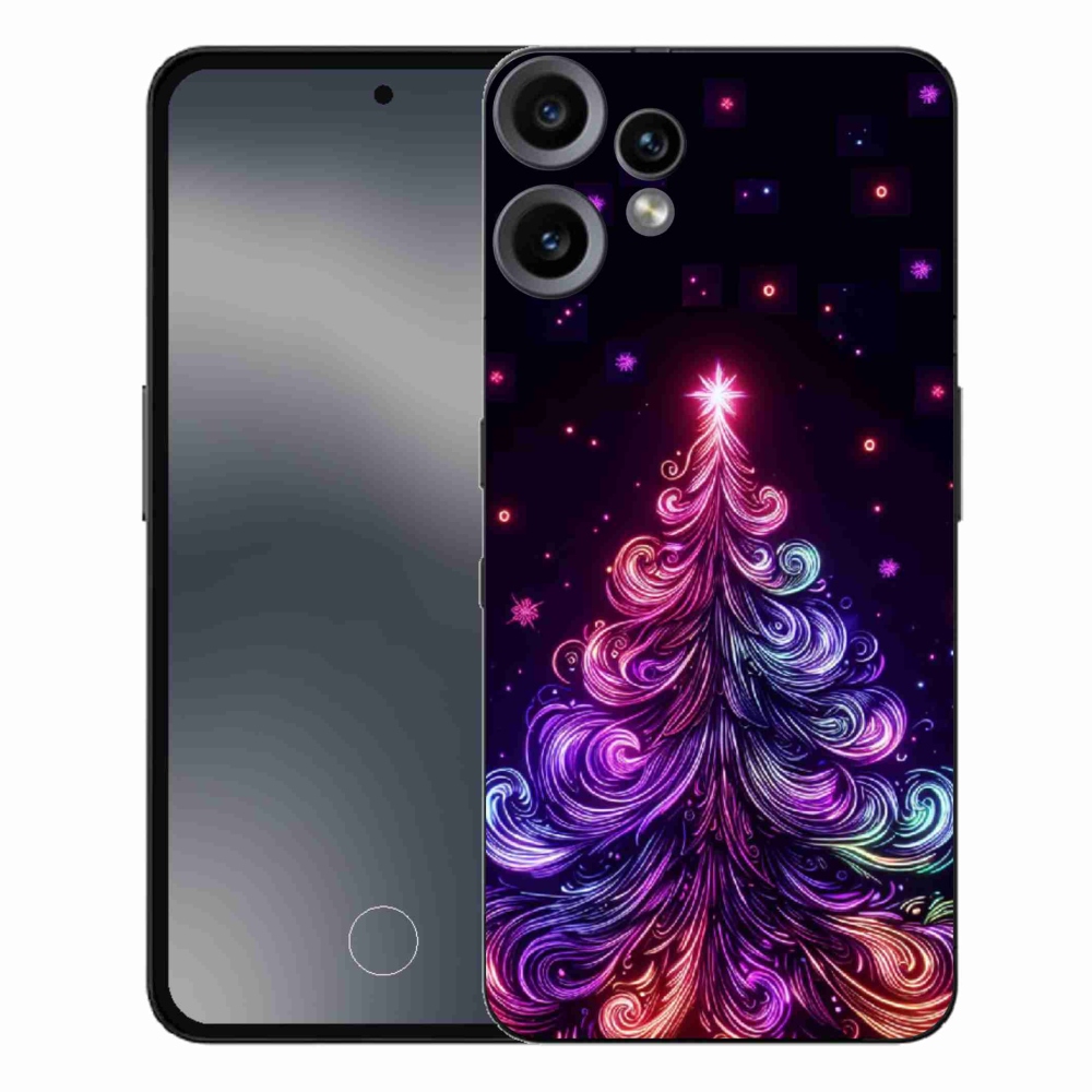 Gélový kryt mmCase na Nothing CMF Phone 2 Pro - neónový vianočný stromček 1