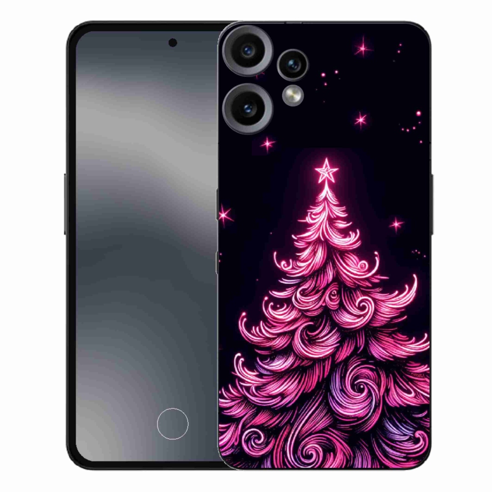 Gélový kryt mmCase na Nothing CMF Phone 2 Pro - neónový vianočný stromček 2