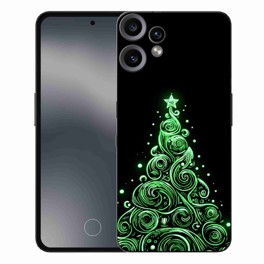Gélový kryt mmCase na Nothing CMF Phone 2 Pro - neónový vianočný stromček 3
