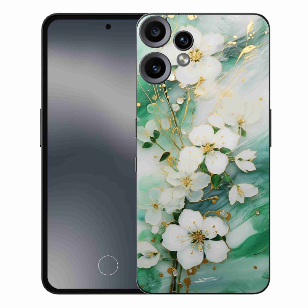 Gélový kryt mmCase na Nothing CMF Phone 2 Pro - nežné kvety