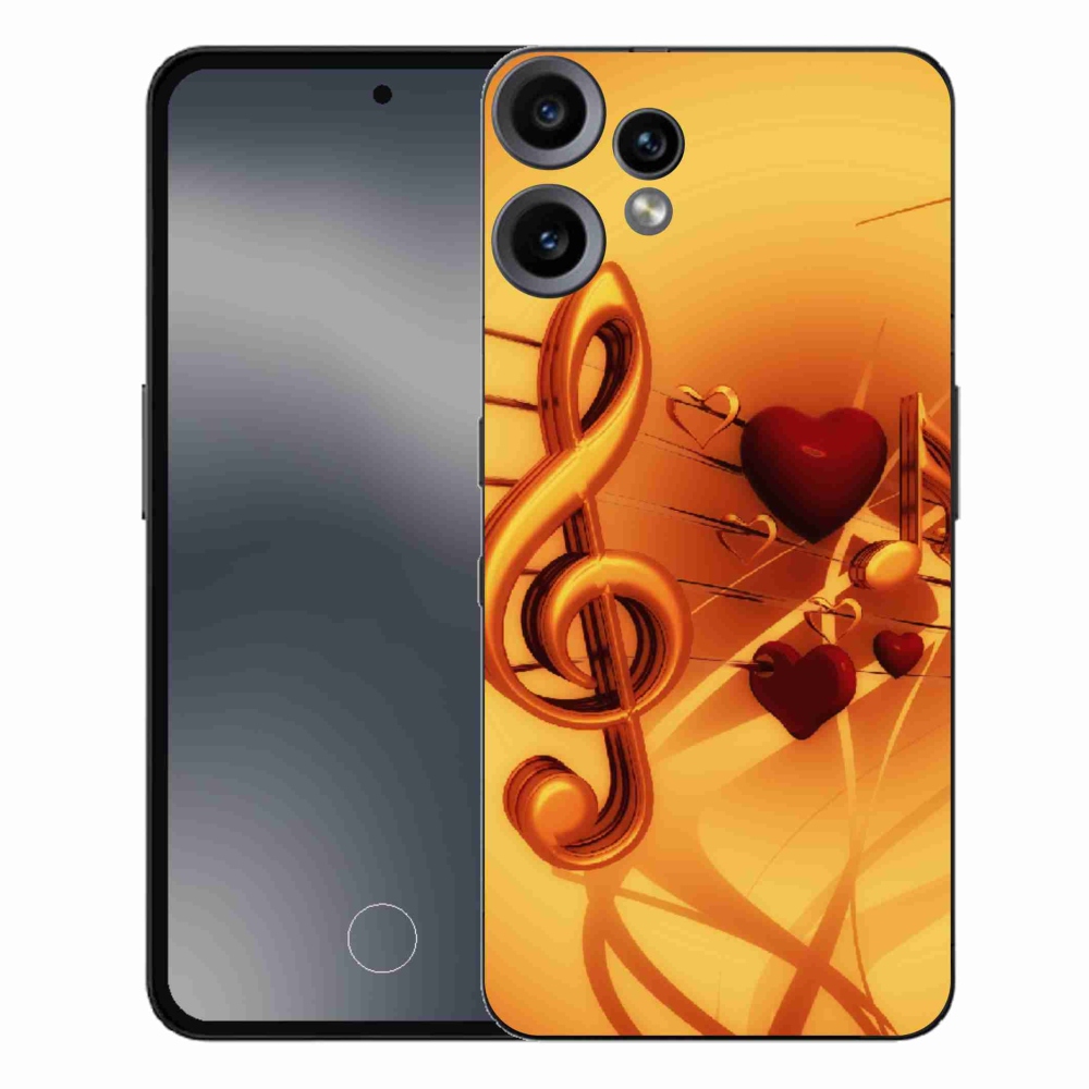 Gélový kryt mmCase na Nothing CMF Phone 2 Pro - noty