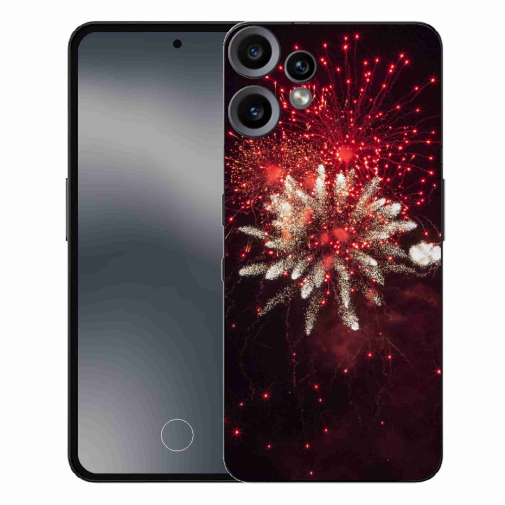 Gélový kryt mmCase na Nothing CMF Phone 2 Pro - ohňostroj