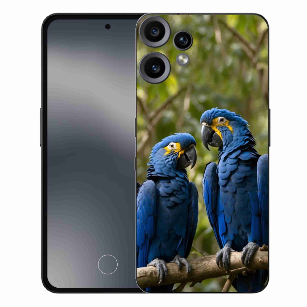 Gélový kryt mmCase na Nothing CMF Phone 2 Pro - papagájové duo