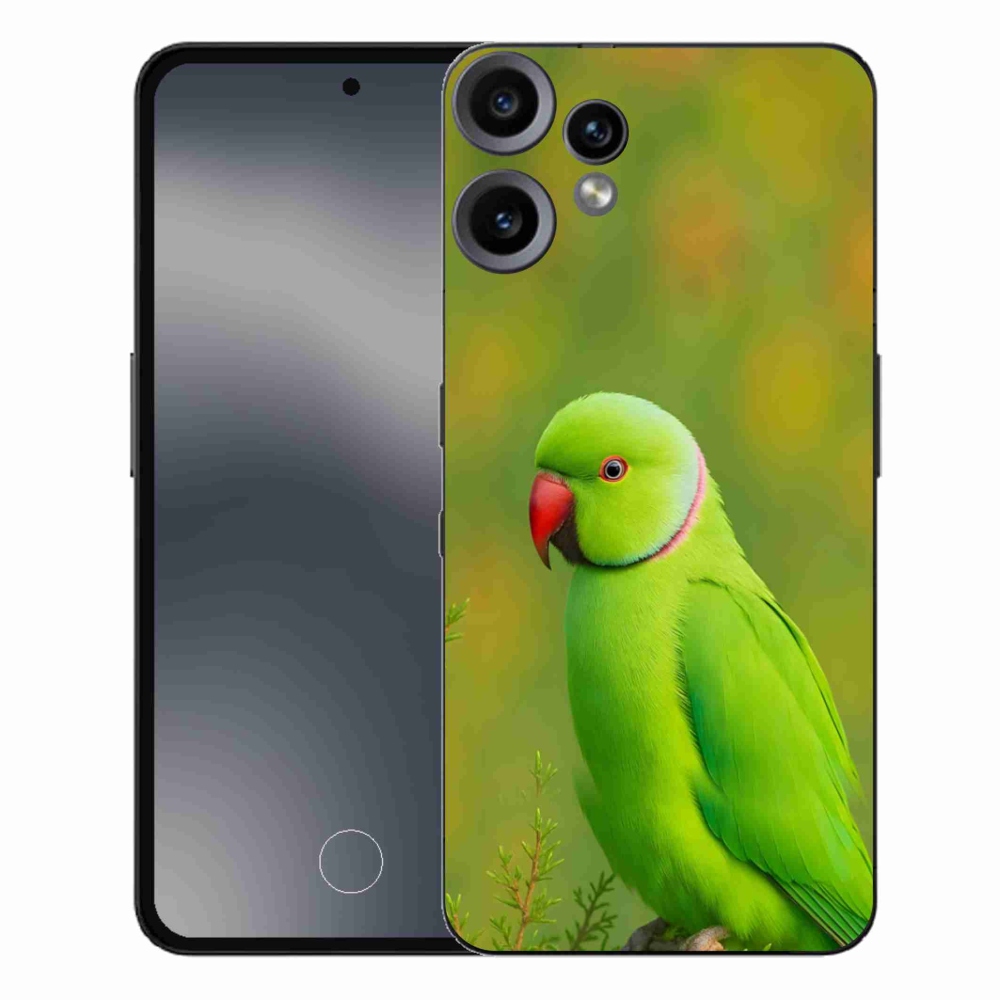 Gélový kryt mmCase na Nothing CMF Phone 2 Pro - papagáj alexander 2