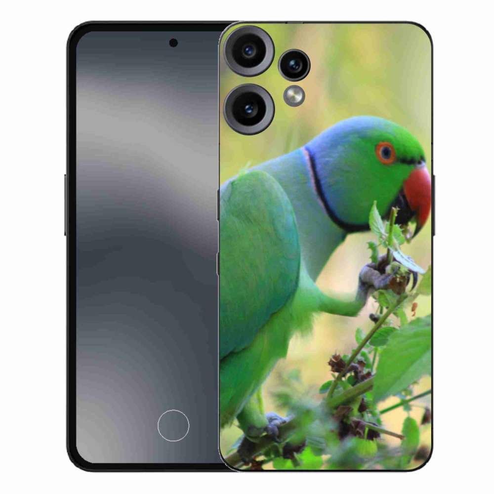 Gélový kryt mmCase na Nothing CMF Phone 2 Pro - papagáj alexandr