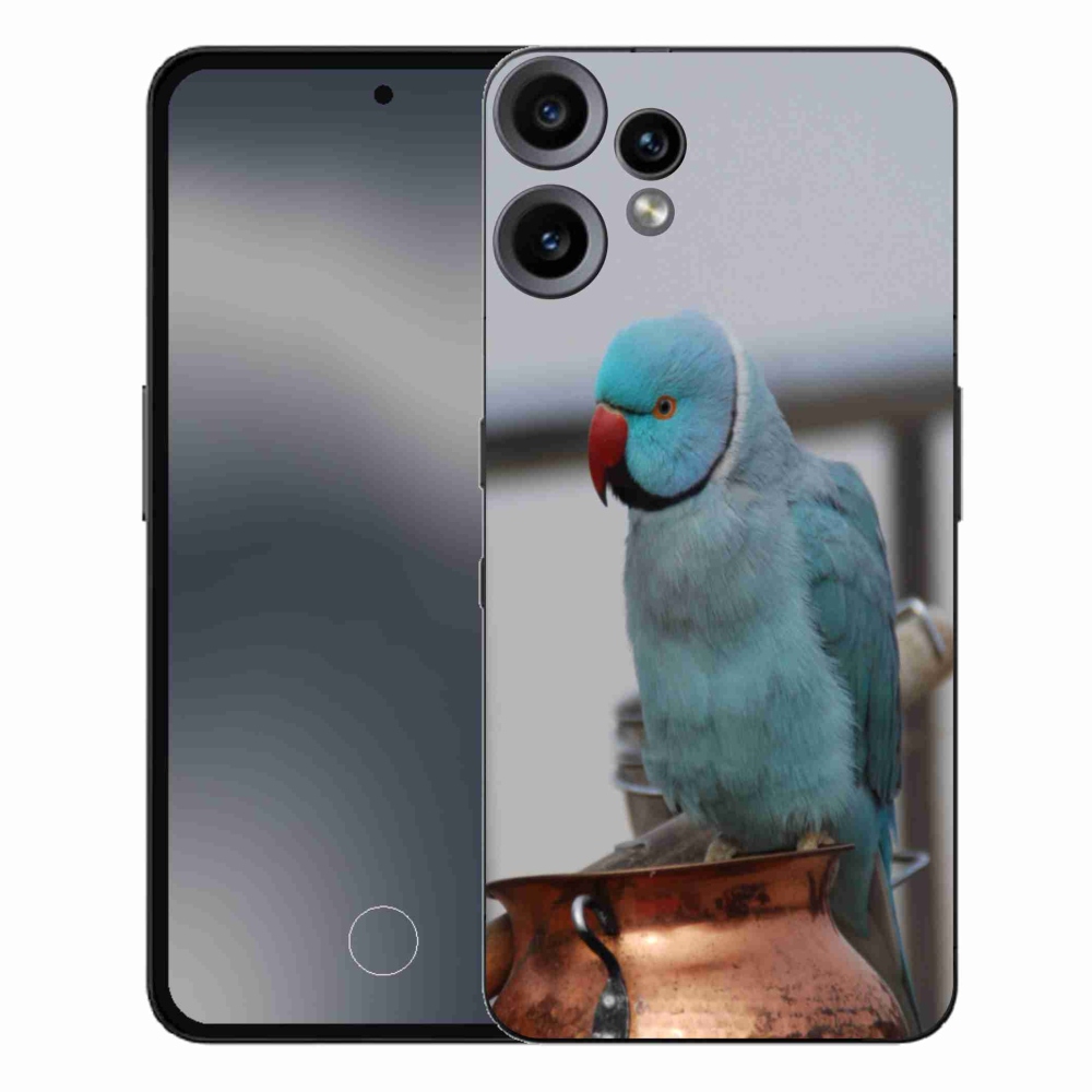Gélový kryt mmCase na Nothing CMF Phone 2 Pro - papagáj alexander modrý