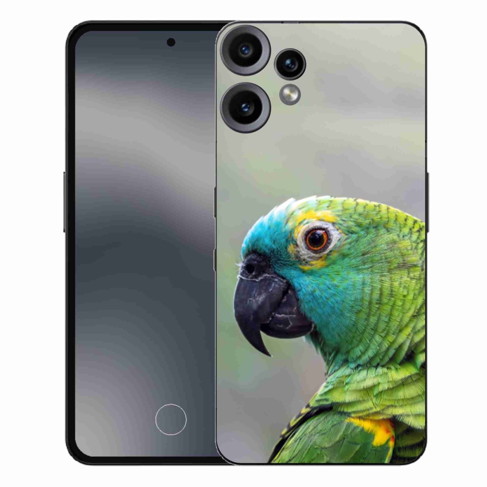 Gélový kryt mmCase na Nothing CMF Phone 2 Pro - papagáj amazoňan