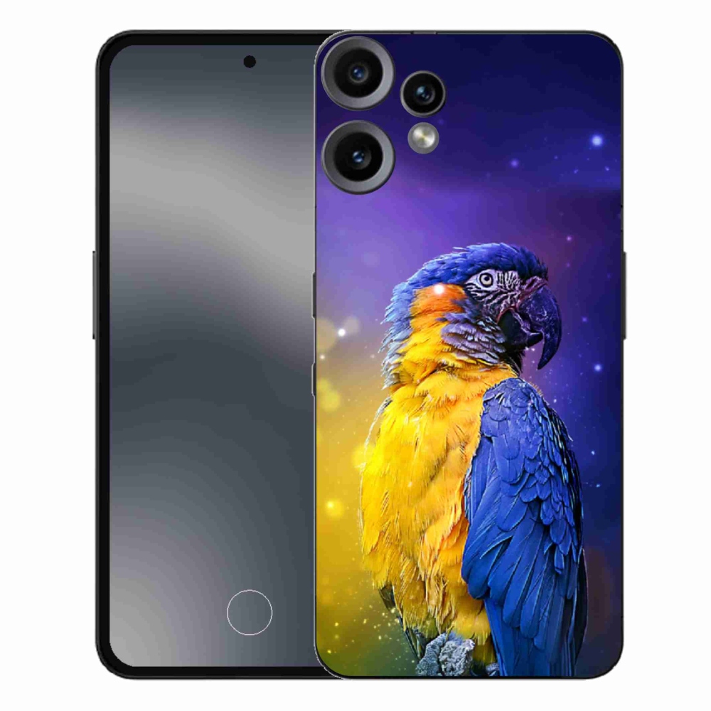 Gélový kryt mmCase na Nothing CMF Phone 2 Pro - papagáj ara 1